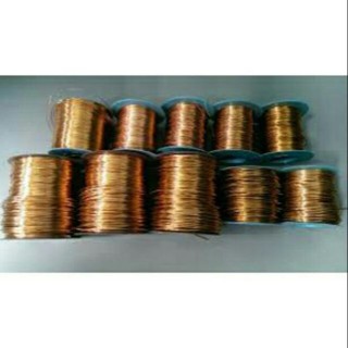 Dây Đồng Bọc Cách Điện Theo Kích Cỡ - Cuộn 100g , Dây Đồng Handmade
