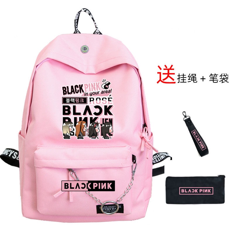 Ba Lô Đi Học In Hình Nhóm Nhạc BLACKPINK Kim Ji-soo