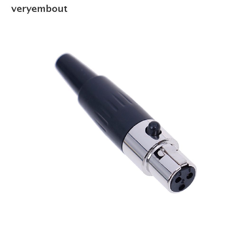 1 Giắc Cắm Âm Thanh 3 Chấu mini TA3F XLR Chuyên Dụng Cho Micro