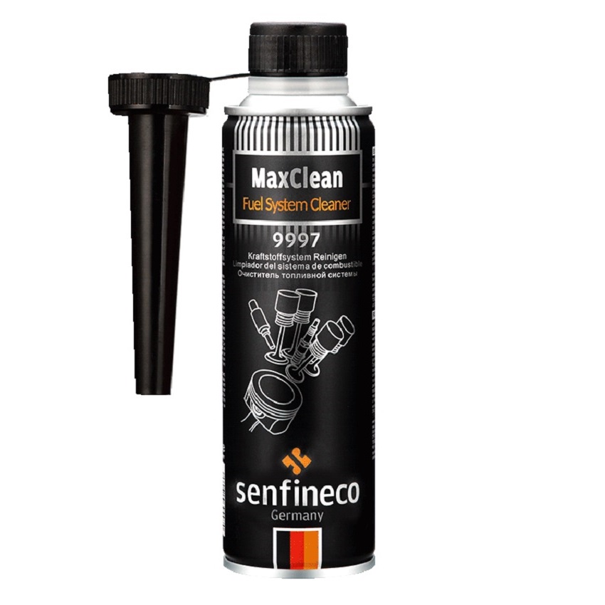 [Cực Mạnh Hiệu Quả] Chai Vệ Sinh Hệ Thống Xăng Senfineco 9997–300ML Max Cleaner Fuel System Cleaner, Hàng Đức Chính Hãng