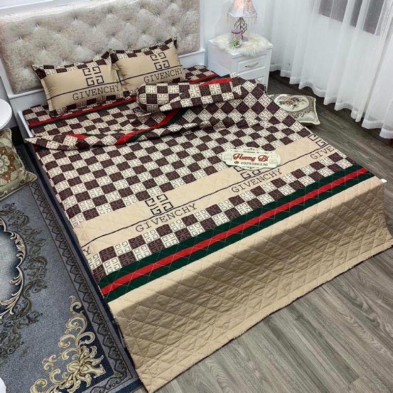 Ga Trần Bông 3 lớp K.thước 2m0x2m2 mẫu mã đa dạng