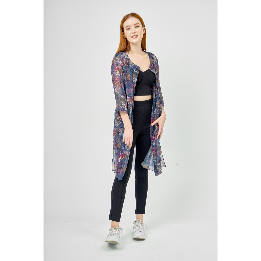 set áo croptop quần skinny dáng xinh