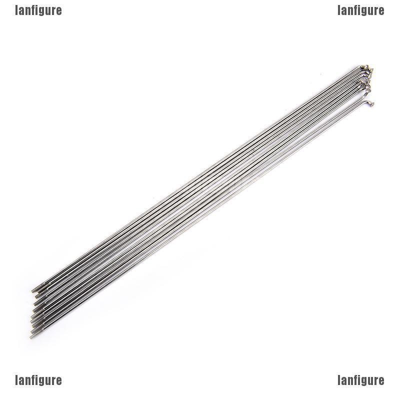 Bộ 10 Ống Inox 14g Gắn Căm Xe Đạp (268mm)