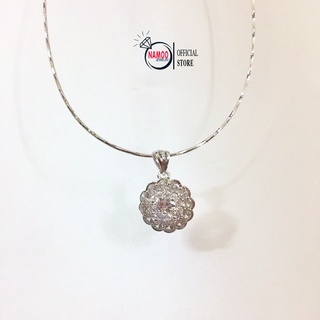 Kiềng cổ bạc nữ v819 camomile namoo jewelry