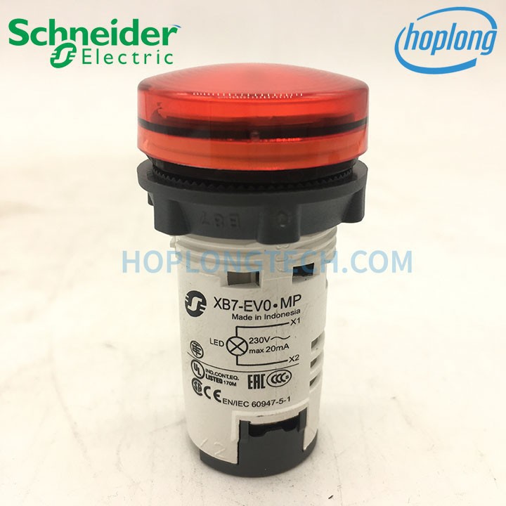 Đèn báo đỏ Schneider XB7EV04MP