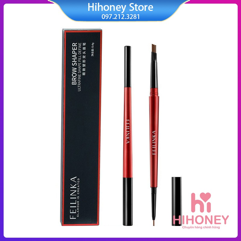 (HOT)BÚT KẺ LÔNG MÀY - CHÂN MÀY 2 ĐẦU FEILINKA | BigBuy360 - bigbuy360.vn