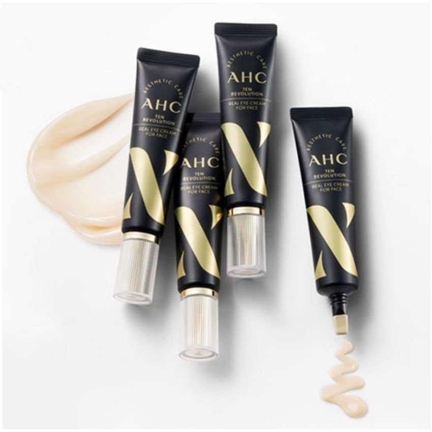 Kem mắt AHC 30ml, công dụng dưỡng giảm quầng thâm chống lão hóa làm sáng và săn chắc da