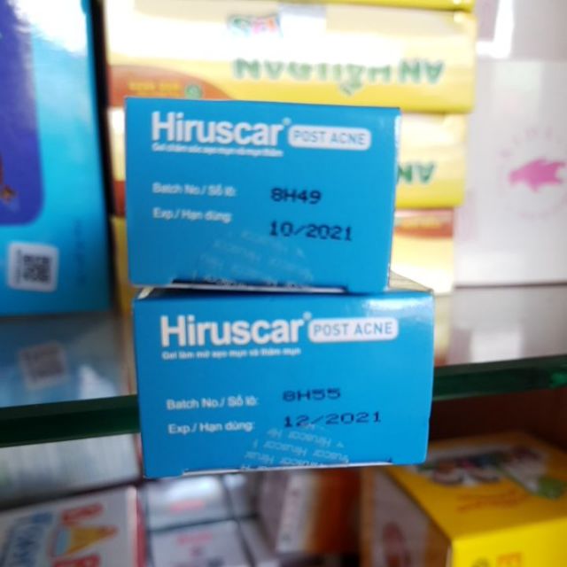 Gel chăm sóc sẹo mụn và sẹo thâm Hiuruscar