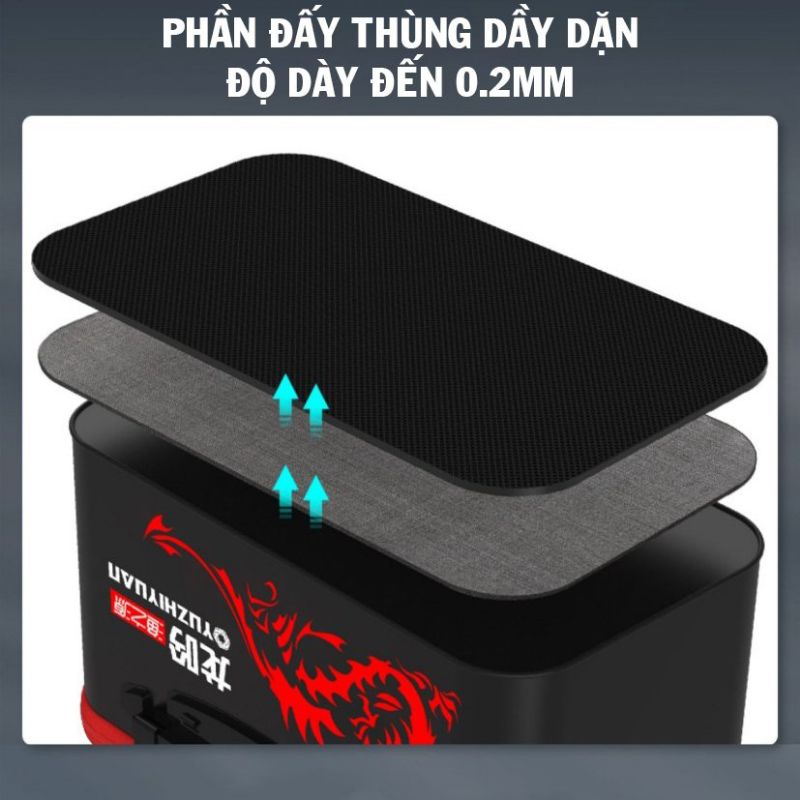 Thùng Đựng Cá Long Ngư 40 cm 45 cm 50 cm đa năng cao cấp