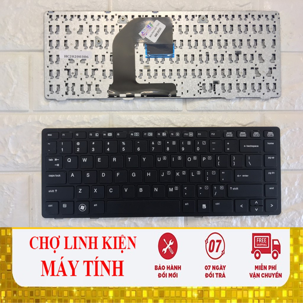 Bàn phím Laptop HP. ProBook 6460b 6465b 6470b, EliteBook 8460p 8470p 8460w 8470w