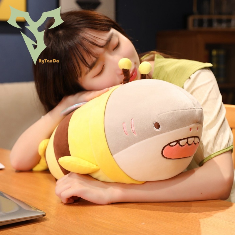 Đồ chơi nhồi bông Hình Cá Mập Dễ Thương Cho Bé