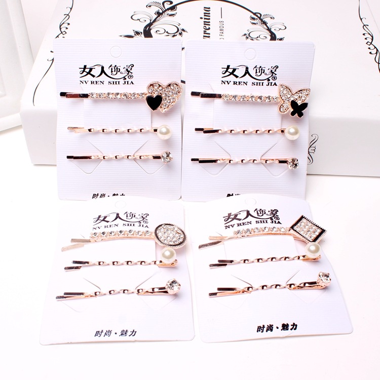 Kẹp tóc xinh đính đá thời trang