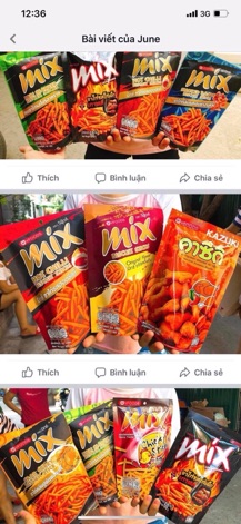 Bim tăm mix thái lan