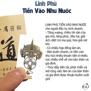 LINH PHÙ DÁN ĐIỆN THOẠI MAY MẮN ĐỦ MẪU