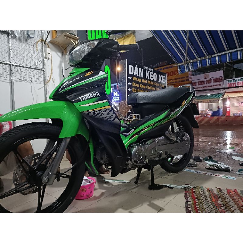 Tem rời Jupiter MX xanh đen - decalq7