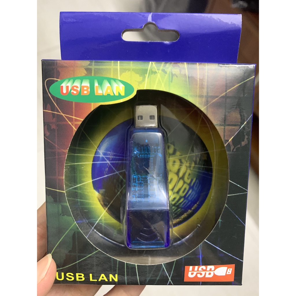 Đầu chuyển USB ra Lan RJ45 / USB Lan