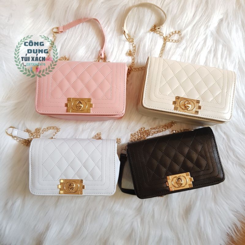 Túi xách đeo chéo nữ boy  (size 20 ảnh thật shop chụp) | BigBuy360 - bigbuy360.vn