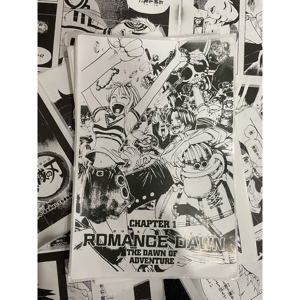 Giấy dán tường anime manga, tranh dán poster anime wall dán tường decor phòng cực đẹp