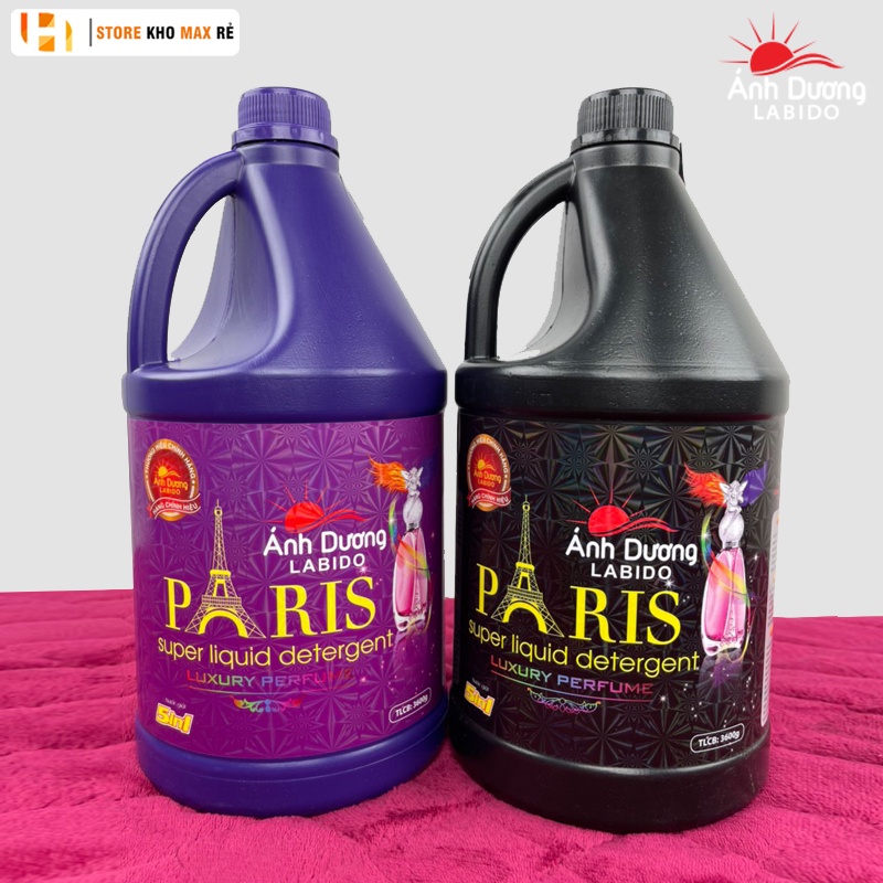 Nước Giặt Xả Paris Hương Nước Hoa 3600ML