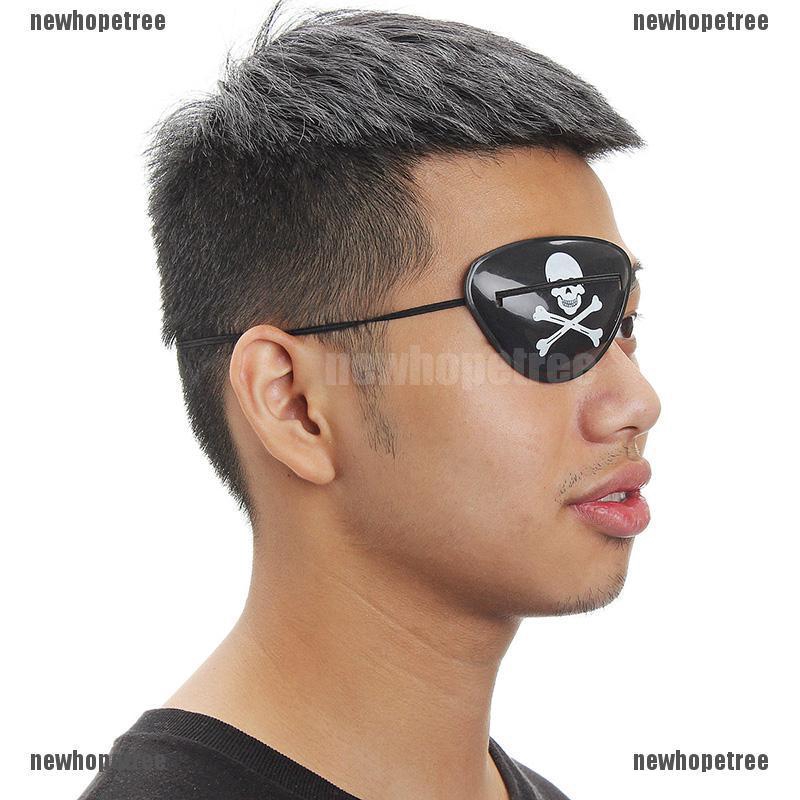 Dụng Cụ Trang Điểm Một Mắt Bằng Nhựa Cho Bé Hóa Trang Cướp Biển Halloween