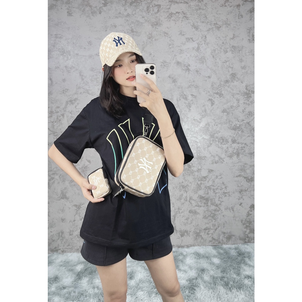 TÚI ĐEO CHÉO MINI MLB MONOGRAM JACQUARD CROSSBODY BAG