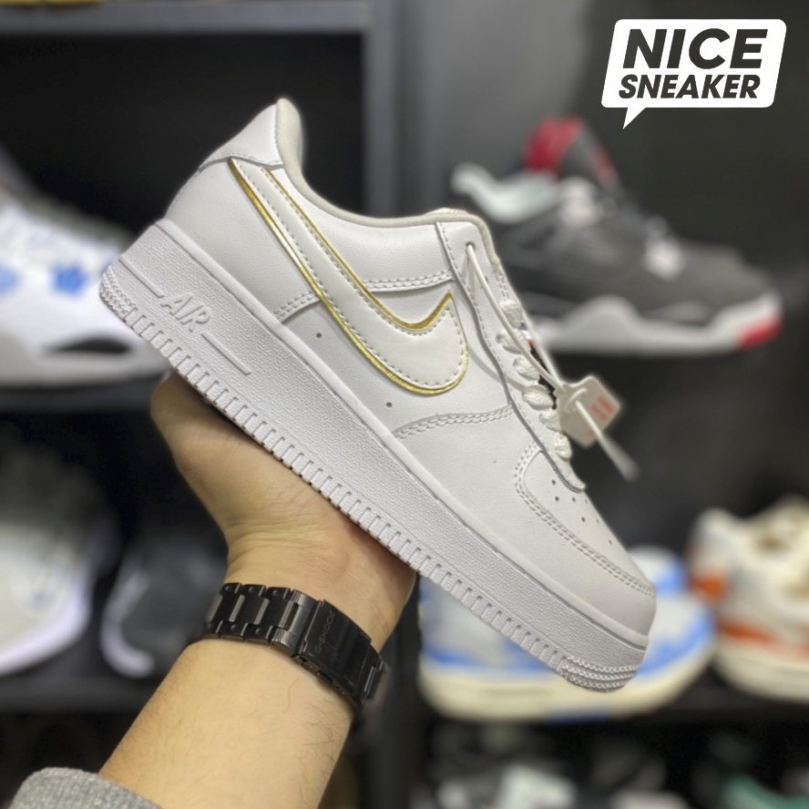 Giày Nike Air Force 1 Low Essential Metallic Gold - Phiên bản high quality | Nice Sneaker .