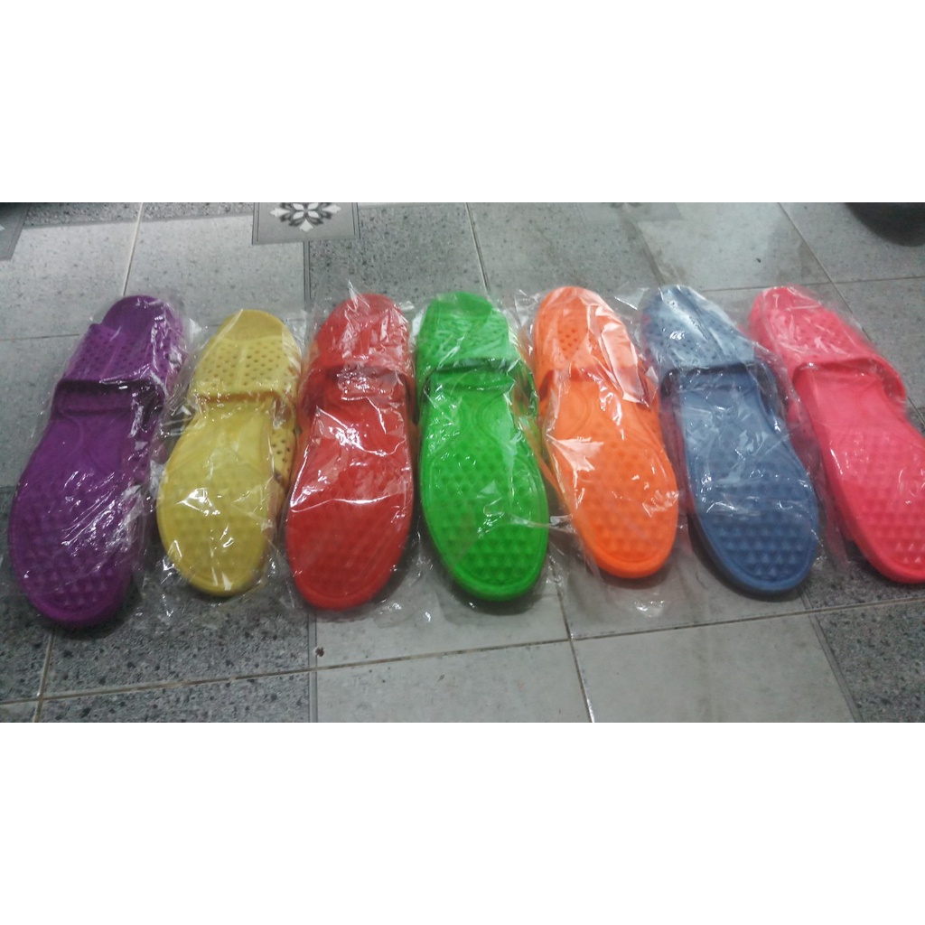 Dép nhựa tổ ong quai ngang hàng tốt loại 1 - Đủ Size, nhiều màu
