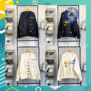 Áo khoác cardigan oversize Nam Nữ UNCOVER ảnh thật
