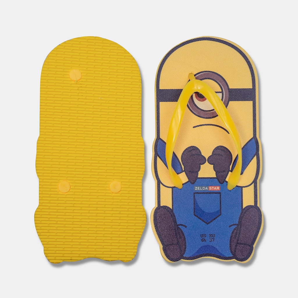 Dép Nữ Thời Trang Dép Đi Trong Nhà Hình Minion Niềng Răng - 5DX0570922