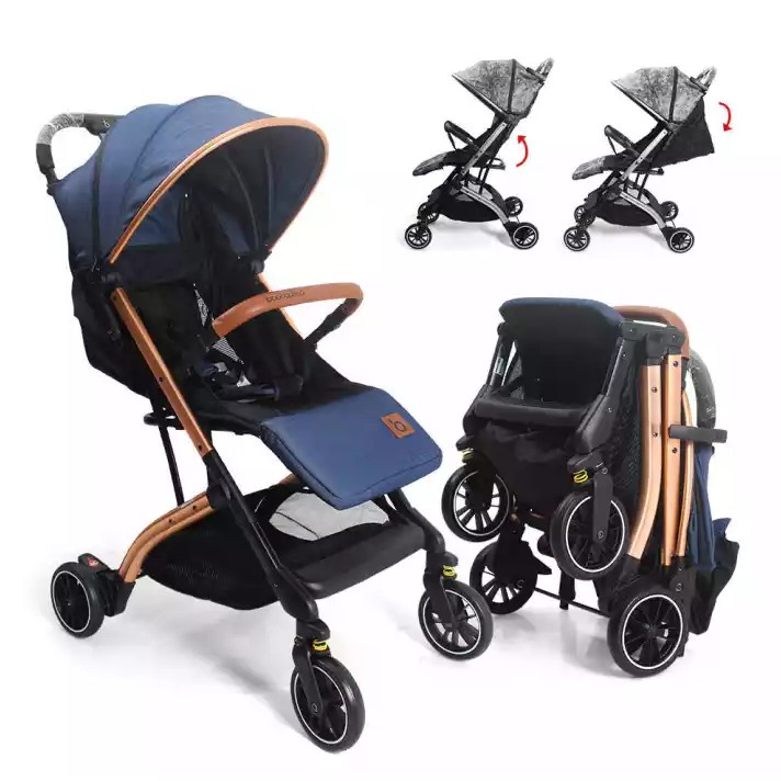 Xe Đẩy Gấp Gọn Baobaohao Hình Vali QZ1-Pro, Có Lò xo Giảm Sóc,Tiện Lợi - Bảo hành 1 năm