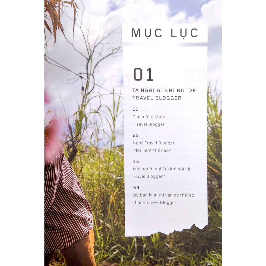 Sách Travel Blogger - Vén Màn Hậu Trường Của Những Bước Chân 4.0