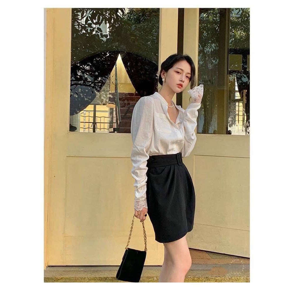 [ Mã FAXANH55 giảm 10K đơn 50K] CVNU5 - CHÂN VÁY ĐAI VẠT BẦU 2 MÀU NỮ | BigBuy360 - bigbuy360.vn