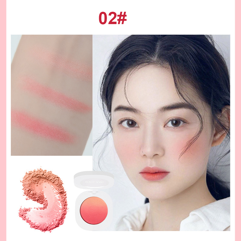 (Hàng Mới Về) Bảng Phấn Má Hồng 3 Màu Gradient Tự Nhiên Lâu Trôi Không Thấm Nước Guicami | BigBuy360 - bigbuy360.vn