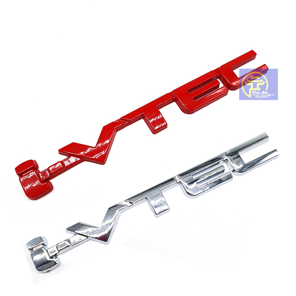 Chữ iVTEC - Tem 3D bằng kim loại hợp kim cao cấp