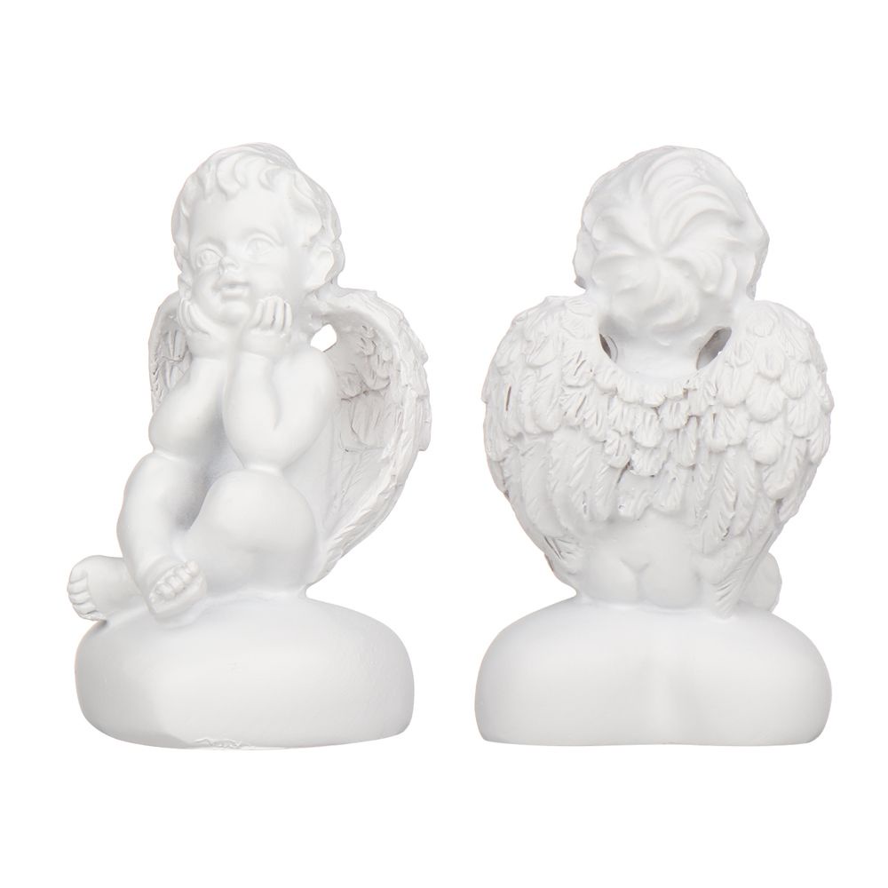 Tượng Thiên Thần Cherub Bằng Nhựa Resin Thời Trang Trang Trí Nhà Cửa / Tiệc Cưới