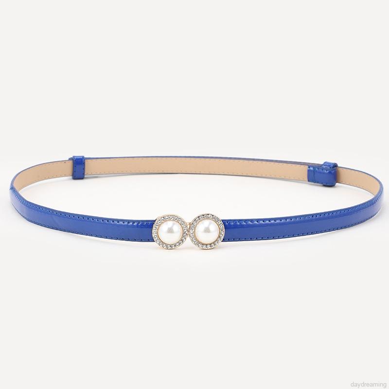 Thắt Lưng Mỏng Khóa Ngọc Trai Có Thể Điều Chỉnh Được Cho Nữ