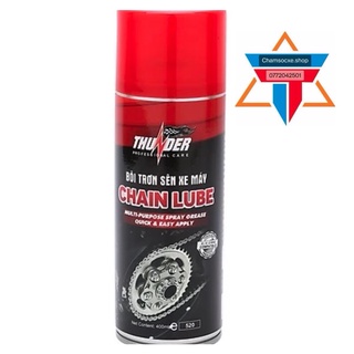 Chai bôi trơn dưỡng sên xe máy Thunder Chain Lube 400ML