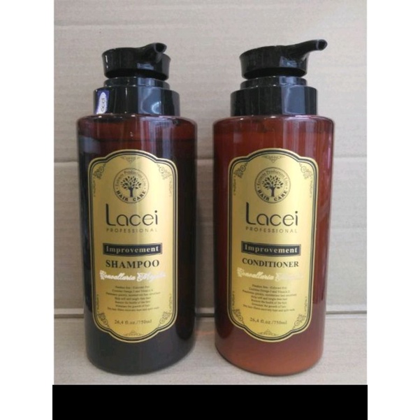 Cặp dầu gội+ dầu xả Lacei Improvement 750ml