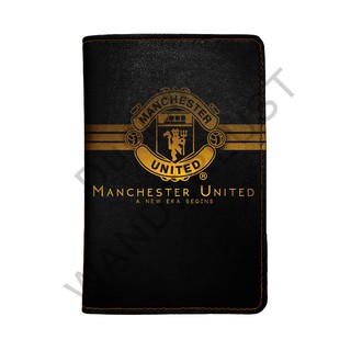 Bao da passport/hộ chiếu cao cấp in hình CLB Manchester United - mã FO_PP_001