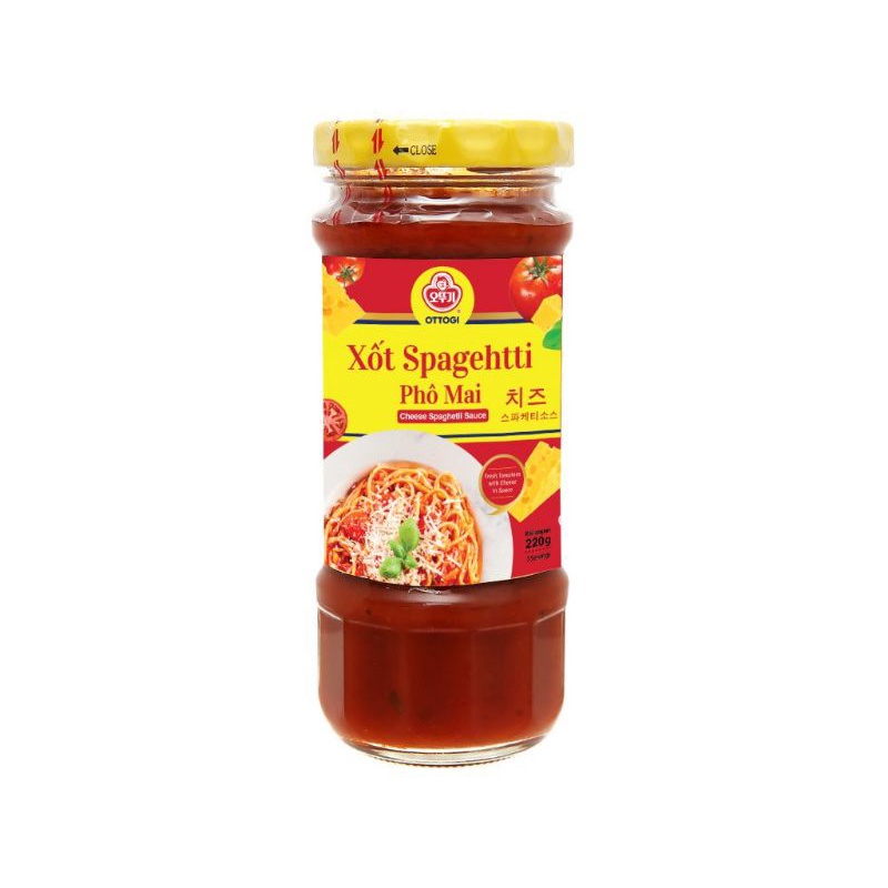 Thùng 15 hủ sốt spaghetti Ottogi Hàn Quốc 220g