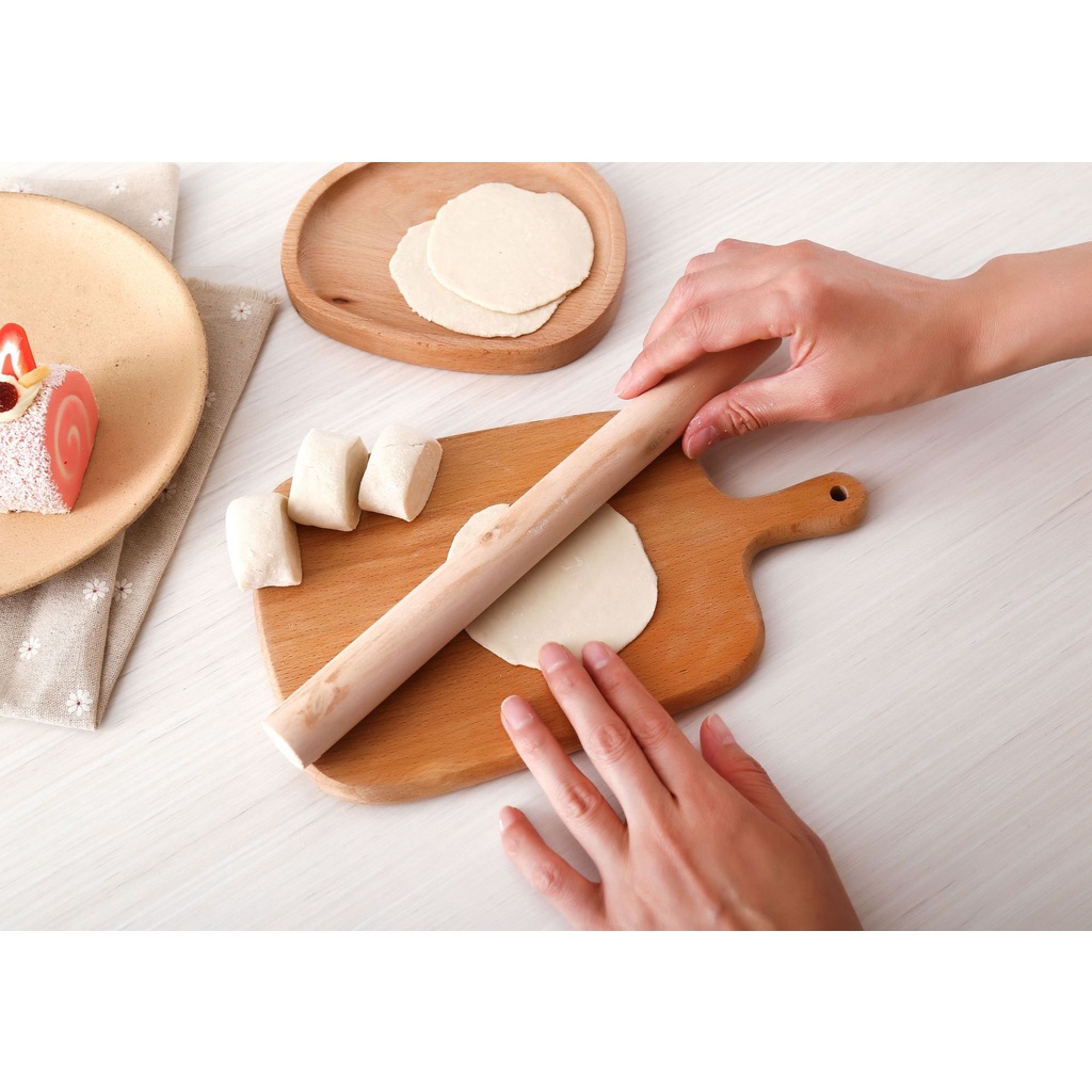 Cây Lăn Bột Làm Bánh Bằng Gỗ 28CM