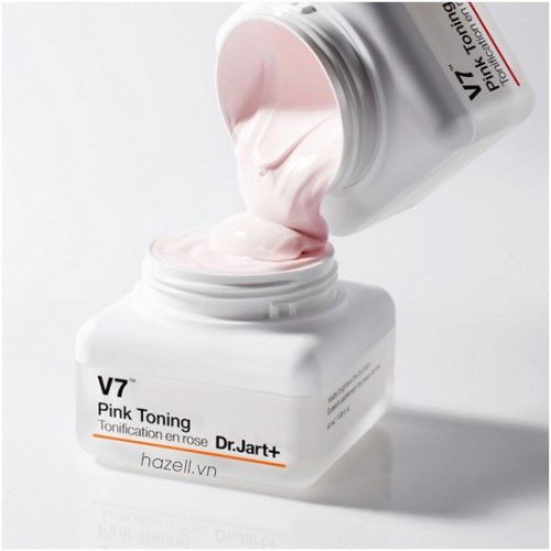 [MẪU MỚI] Kem Dưỡng Trắng Da V7 Dr.Jart+ Toning Light / Pink Toning Mini 15ML Chính Hãng 100%