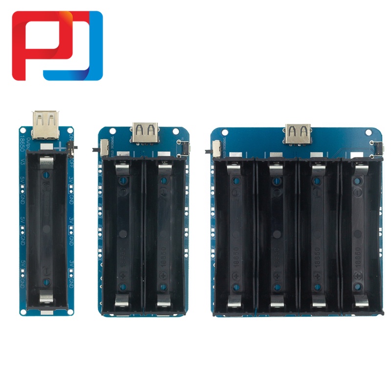 Bản Mạch Sạc Pin 18650 Cổng Micro USB-A USB 0.5A 5V 3.3V Dành Cho Arduino / Raspberry Pi / Nodemcu