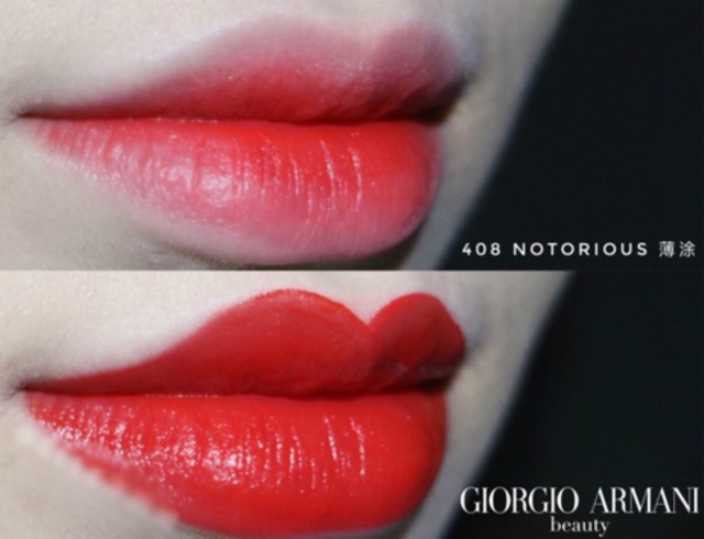 [Rẻ vô địch] [Đủ bill] (LIMITED) Son Kem Giorgio Armani Lip Maestro Notorious Liquid Lipstick màu 408
