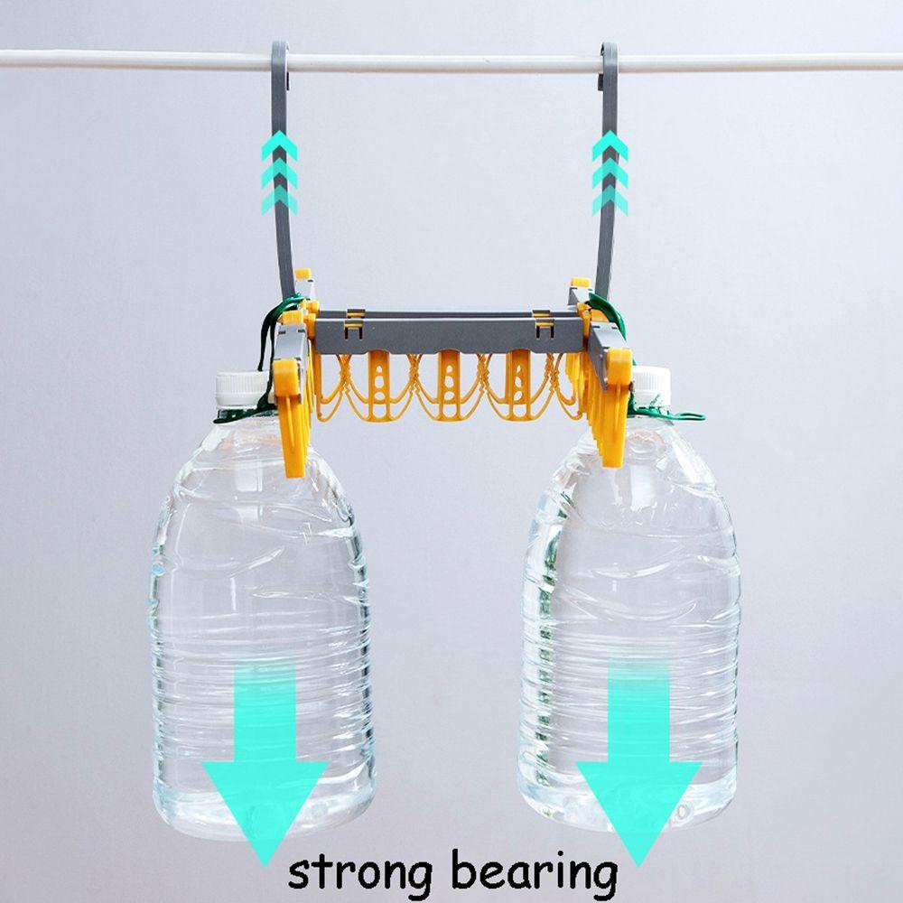 1 Móc Treo Quần Áo Bằng PP Chống Gió Viền Mịn