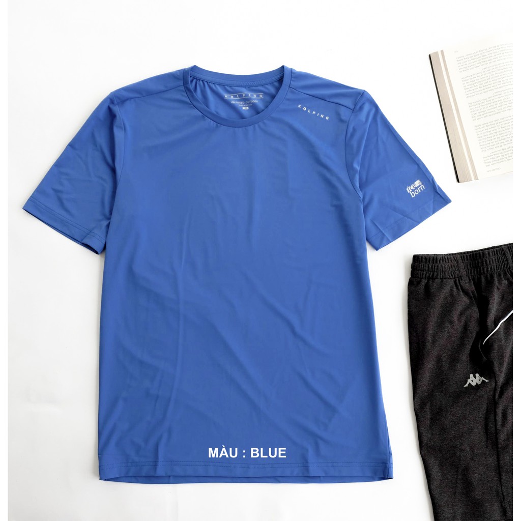 Áo thun thể thao nam thun lạnh co giãn đa chiều áo tập gym, tập chạy, thể thao | BigBuy360 - bigbuy360.vn