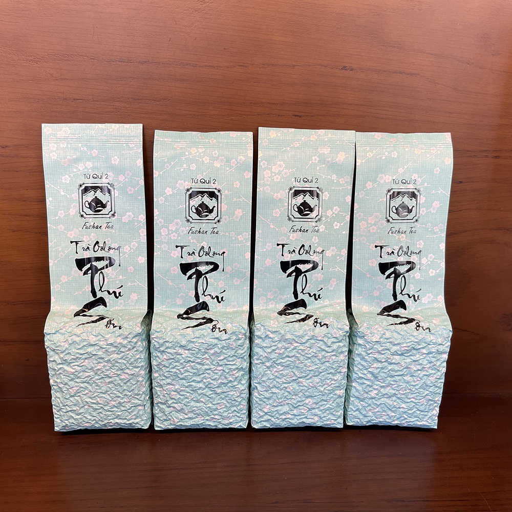 Trà Ô Long Tứ Quý (loại 2) - Oolong Phú Sơn [1kg / 4 gói 250g]