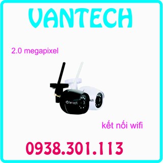 Camera ip wifi 2mp vantech vp-6600c tặng thẻ nhớ kèm nguồn