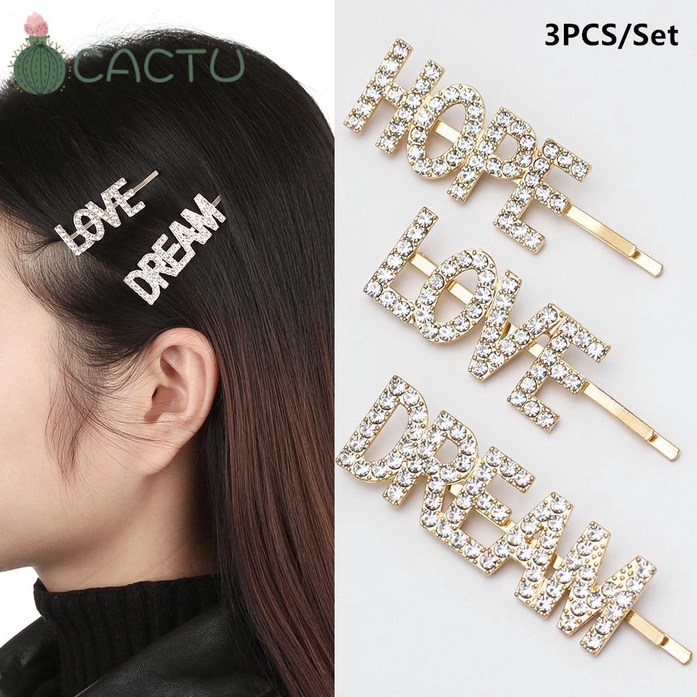 Bộ 3 kẹp tóc kiểu dáng sang trọng cho nữ
