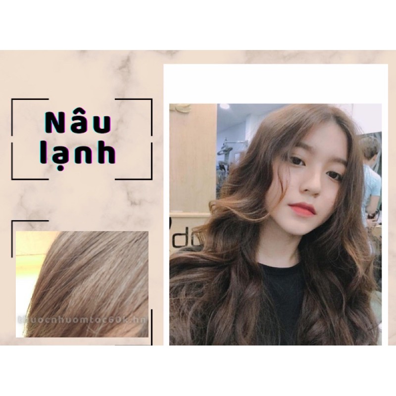 Thuốc nhuộm màu nâu lạnh kèm trợ dưỡng găng tay thuocnhuomtoc60k.hanoi | BigBuy360 - bigbuy360.vn